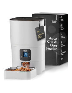 Dispensador Automático de Comida para Gatos PitPet 6L LCD