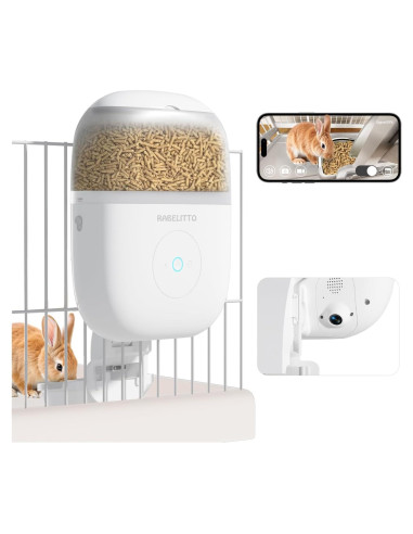 Comedero Automático RABELITTO con Cámara HD 1080P