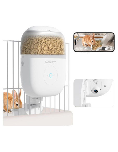 Comedero Automático RABELITTO con Cámara HD 1080P
