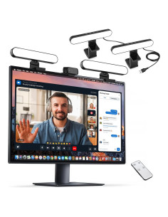 yAyusi Luz LED Doble para Videoconferencias y Streaming