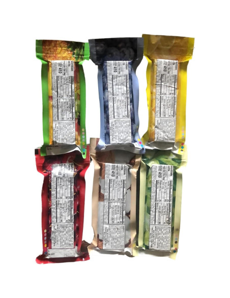 Barras de Energía S.O.S. Food Labs MIL-6 Sabor Variado