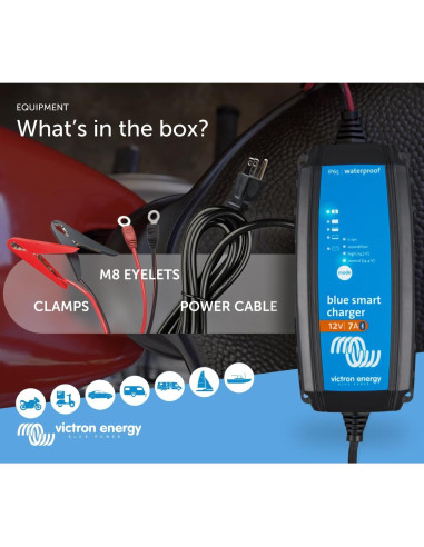 Cargador de batería Victron Energy Blue Smart 12V 7A Bluetooth