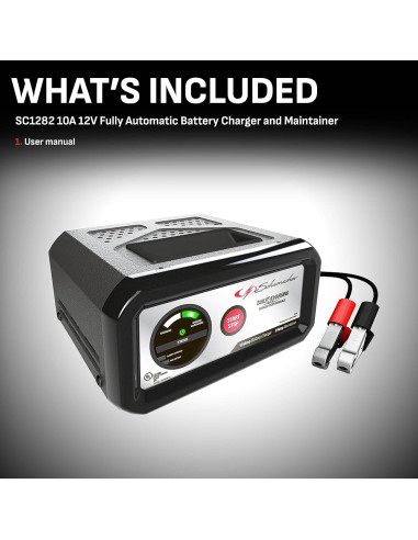 Cargador y Mantenedor Schumacher SC1282 10A 12V Automático