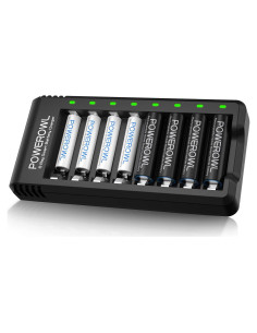 Baterías recargables POWEROWL AA 2800mAh y AAA 1000mAh