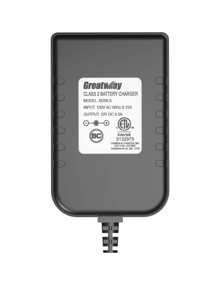 Cargador de Batería Clase 2 ADS 12V 0.5A para GM037C