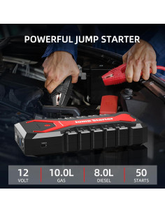 Arrancador de Coche DBPOWER G16 2000A 20800mAh Portátil 2