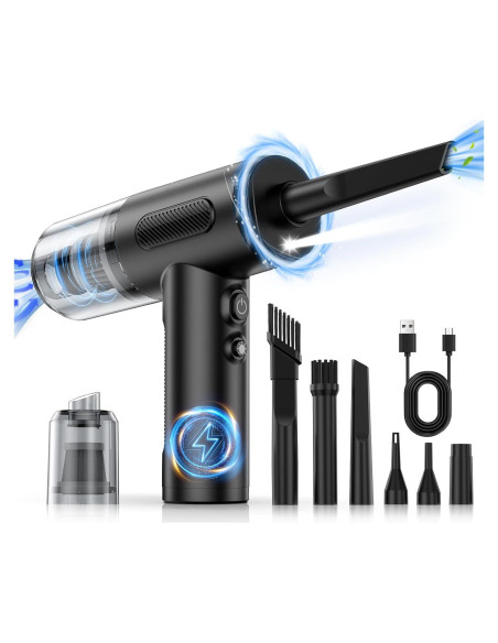 Soplador y Aspiradora KOPIDOE VC016 3 Velocidades LED Soplador y Aspiradora KOPIDOE VC016 3 Velocidades LED