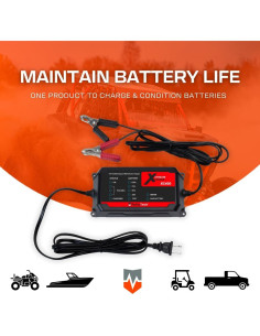 Cargador de Baterías PulseTech XC400 4A Mantenedor 12V 2