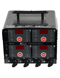 Cargador de Batería Schumacher DSR125 4 Bancos 6V/12V