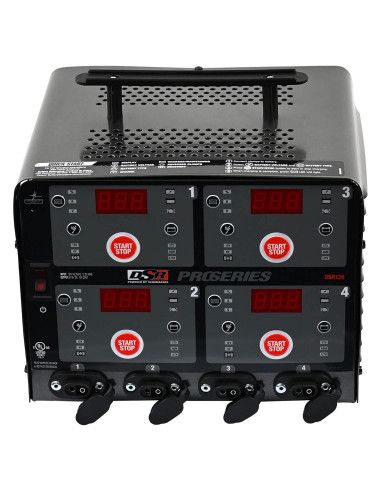 Cargador de Batería Schumacher DSR125 4 Bancos 6V/12V