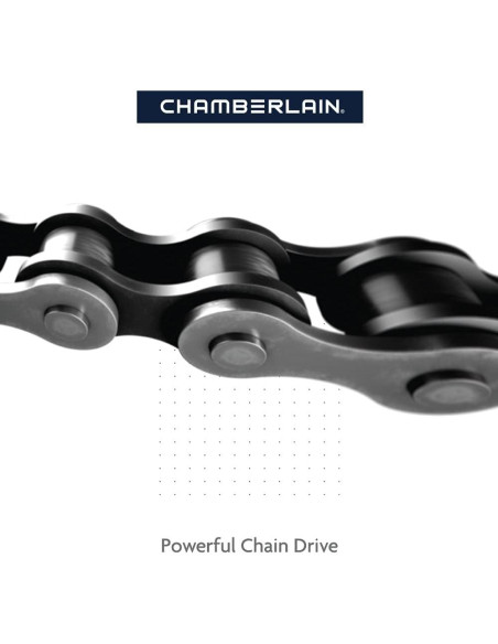 Apertura de puerta de garaje Chamberlain C2405 16,33 kg cadena