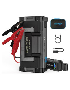 Arrancador de Batería AVAPOW A68 6000A USB Doble 12V