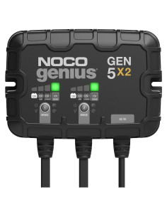 Cargador de Baterías NOCO GEN5X2 10A 2 Bancos a Prueba de Agua
