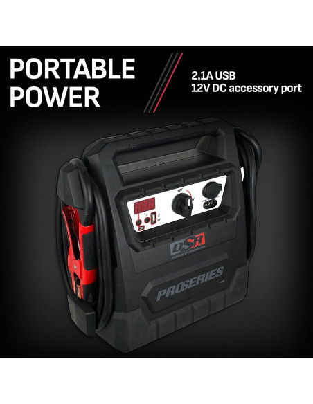Arrancador de Coche Schumacher DSR159 12V 4000A Portátil