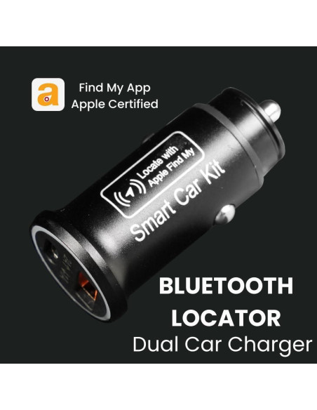Cargador de coche dual AP200 con GPS y carga rápida