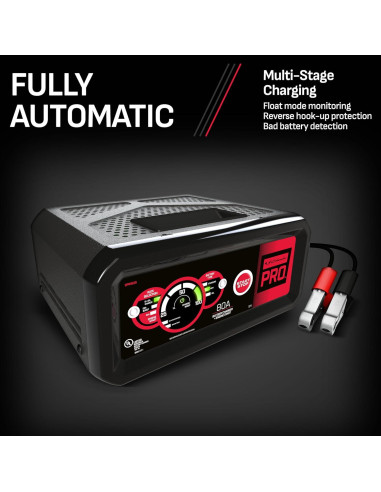 Arrancador de Salto 4 en 1 Schumacher Pro 80A 12V Automático