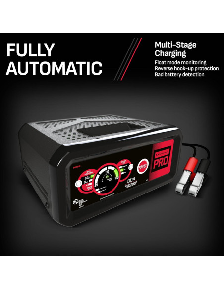 Arrancador de Salto 4 en 1 Schumacher Pro 80A 12V Automático