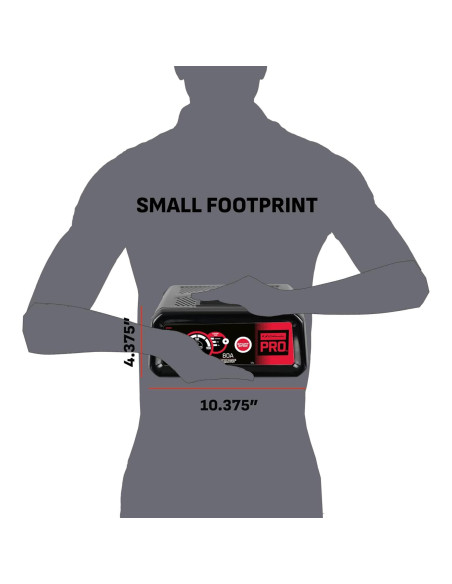 Arrancador de Salto 4 en 1 Schumacher Pro 80A 12V Automático