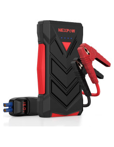 NEXPOW Arrancador de Coche T11F 1000A con Luz LED