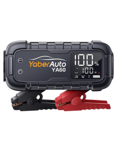 YaberAuto Arrancador de Batería 7000A YA60 Carga Rápida