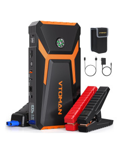 VTOMAN V8 Pro 3000A Arrancador de Salto 12V con Pantalla LCD