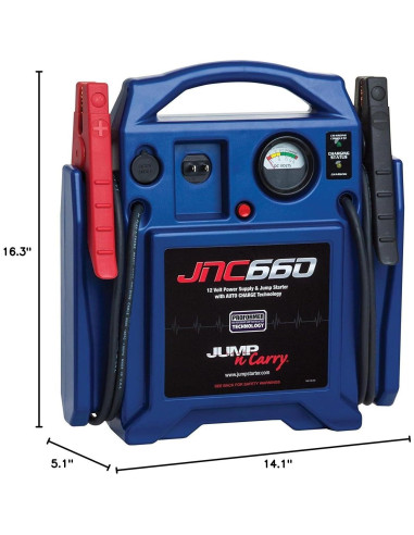 Arrancador de Salto Clore JNC660 1700A 12V Portátil