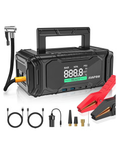 Arrancador de Batería AVAPOW AP6 4000A con Compresor 150PSI