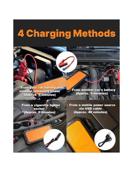 Arrancador Portátil Autowit SuperCap 2 800A 12V Sin Carga