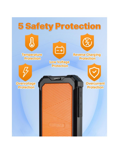 Arrancador Portátil Autowit SuperCap 2 800A 12V Sin Carga