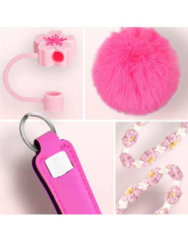 Accesorios Mity Rain para Taza Stanley 30/40 oz Rosa