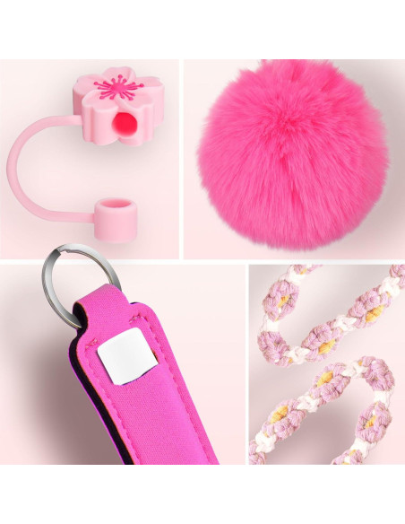 Accesorios Mity Rain para Taza Stanley 30/40 oz Rosa
