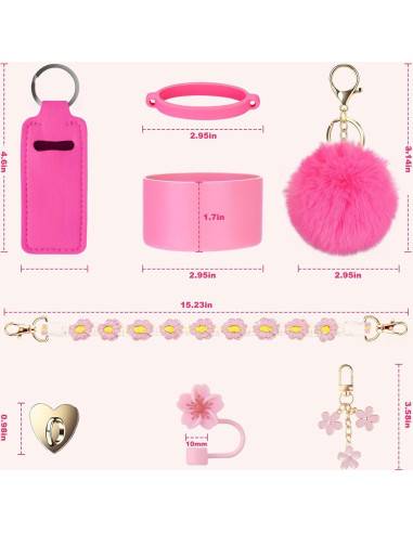 Accesorios Mity Rain para Taza Stanley 30/40 oz Rosa