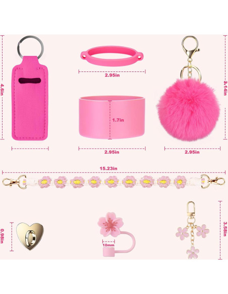 Accesorios Mity Rain para Taza Stanley 30/40 oz Rosa