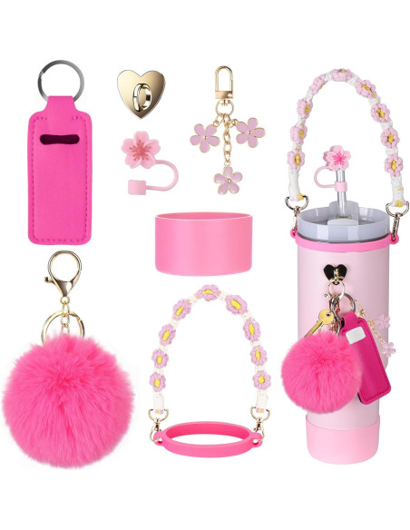 Accesorios Mity Rain para Taza Stanley 30/40 oz Rosa