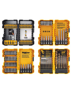 Juego de Puntas y Brocas DEWALT DWA2FTS100, 100 Piezas