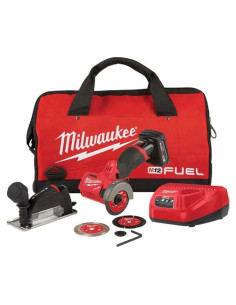 Cortadora Milwaukee M12 FUEL 3" 24V 4Ah Inalámbrica