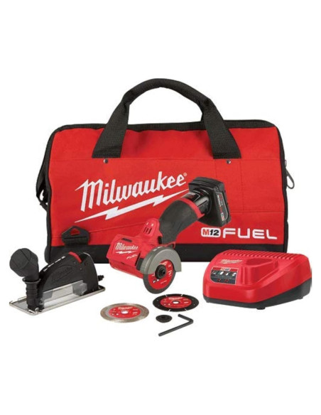 Cortadora Milwaukee M12 FUEL 3" 24V 4Ah Inalámbrica