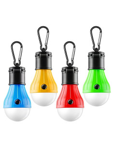Lámpara LED Portátil FLY2SKY 4 Piezas 150 Lúmenes