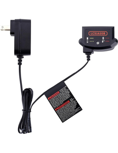 Cargador de Batería Litio Elefly LCS1620B 20V Compatible Black & Decker