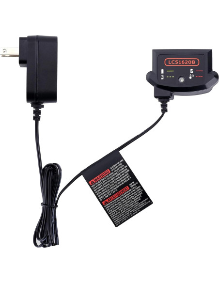 Cargador de Batería Litio Elefly LCS1620B 20V Compatible Black & Decker