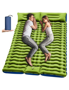 Colchón Inflable Yuzonc 4" Doble Autoinflable para Camping