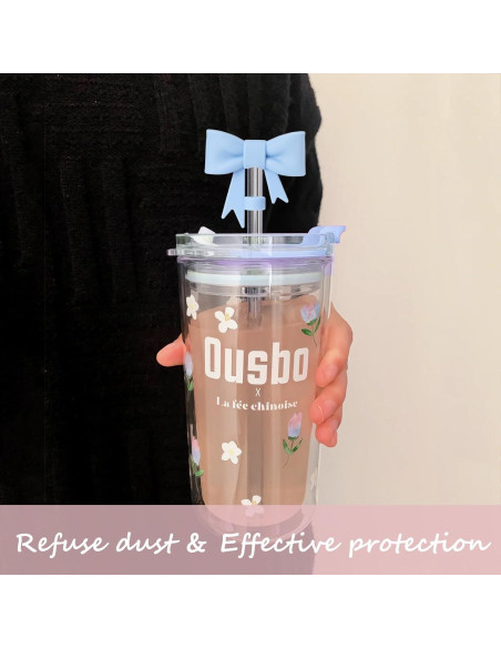 3 Tapas de Silicona para Pajitas GAISHION 10mm Reutilizables