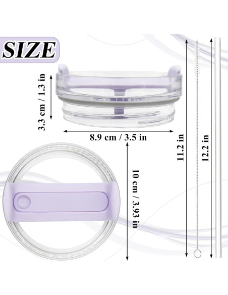 Tapa de 1.18L TiciKim para Taza Stanley Quencher 2.0