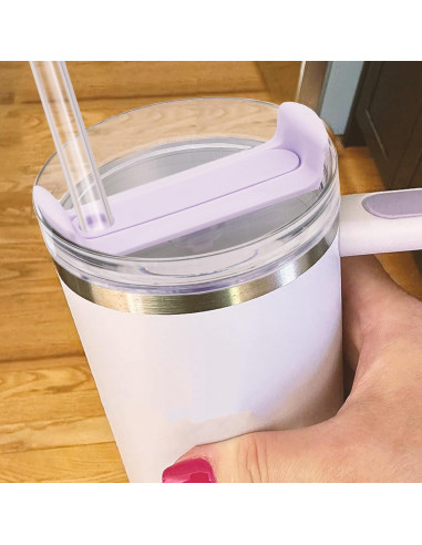 Tapa de 1.18L TiciKim para Taza Stanley Quencher 2.0