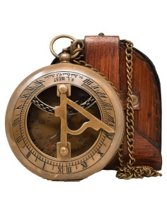 Brújula de Sol Vintage A S Handicrafts - Bronce Antiguo