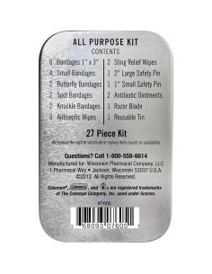 Kit de Primeros Auxilios Mini Coleman - 27 Piezas Compacto 2