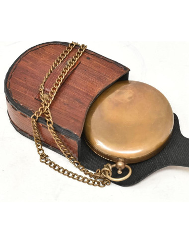 Brújula de Sol Vintage A S Handicrafts - Bronce Antiguo