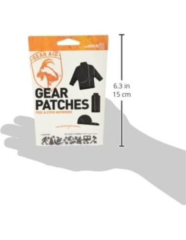 Parche Tenaz Gear Aid 50.8 cm para Reparación de Ropa