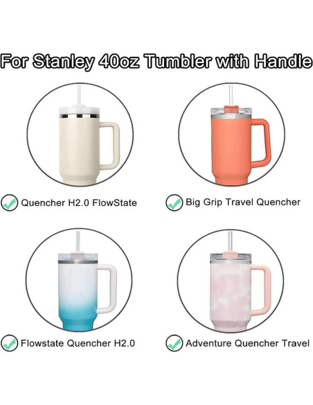 Tapa de vaso reutilizable Bnoname 1.2 L a prueba de derrames