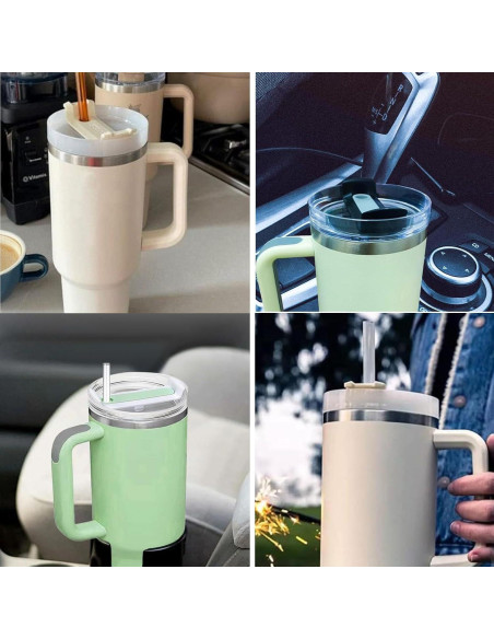 Tapa de vaso reutilizable Bnoname 1.2 L a prueba de derrames